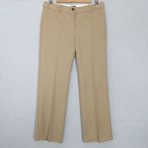 Talbots Womens Beige Wool Pants Size 8P NWT Professional Career Workwear